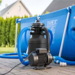 Sandfilteranlage Schwarz 7000 Liter/Stunde OK-Living -Vicco p13 04 ol