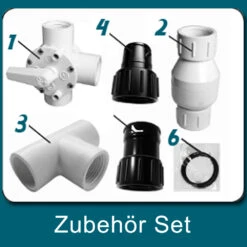 Poolheizung 70x300cm Schwarz 2er Set -Vicco p2 09