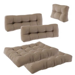 Palettenkissen Set "Flocken" Stone 5 Teile Vicco 16 Palettenkissen Set "Flocken" Stone 5 Teile Vicco -Vicco pk107 07 ol