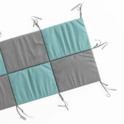 Bettrückwand "Wiki" 140x70cm Türkis/Grau VitaliSpa -Vicco t17 06 ol