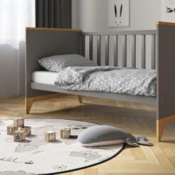 Kinderbettwäsche 135x100cm Grau 3er Set VitaliSpa -Vicco t42 04 ol