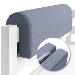 Bettumrandung Grau 70 X 20 Cm Vitalispa -Vicco t60 06 ol