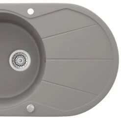 Spülbecken Beton 78 X 50 Cm Rund Mit Trockenplatz Bergström 14 Spülbecken Beton 78 X 50 Cm Rund Mit Trockenplatz Bergström -Vicco bs134 06 ol