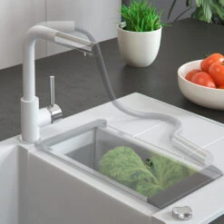 Küchenarmatur , Weiß, 26.9 X Cm, Bergström -Vicco bs145 05 ol