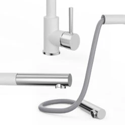 Küchenarmatur , Weiß, 26.9 X Cm, Bergström -Vicco bs145 06 ol