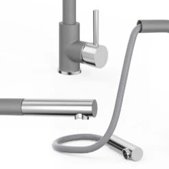 Küchenarmatur , Grau, 26.9 X Cm, Bergström -Vicco bs146 06 ol