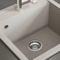 Spülbecken "Tesa" Beige 50 X 49 Cm Bergström -Vicco bs152 05 ol