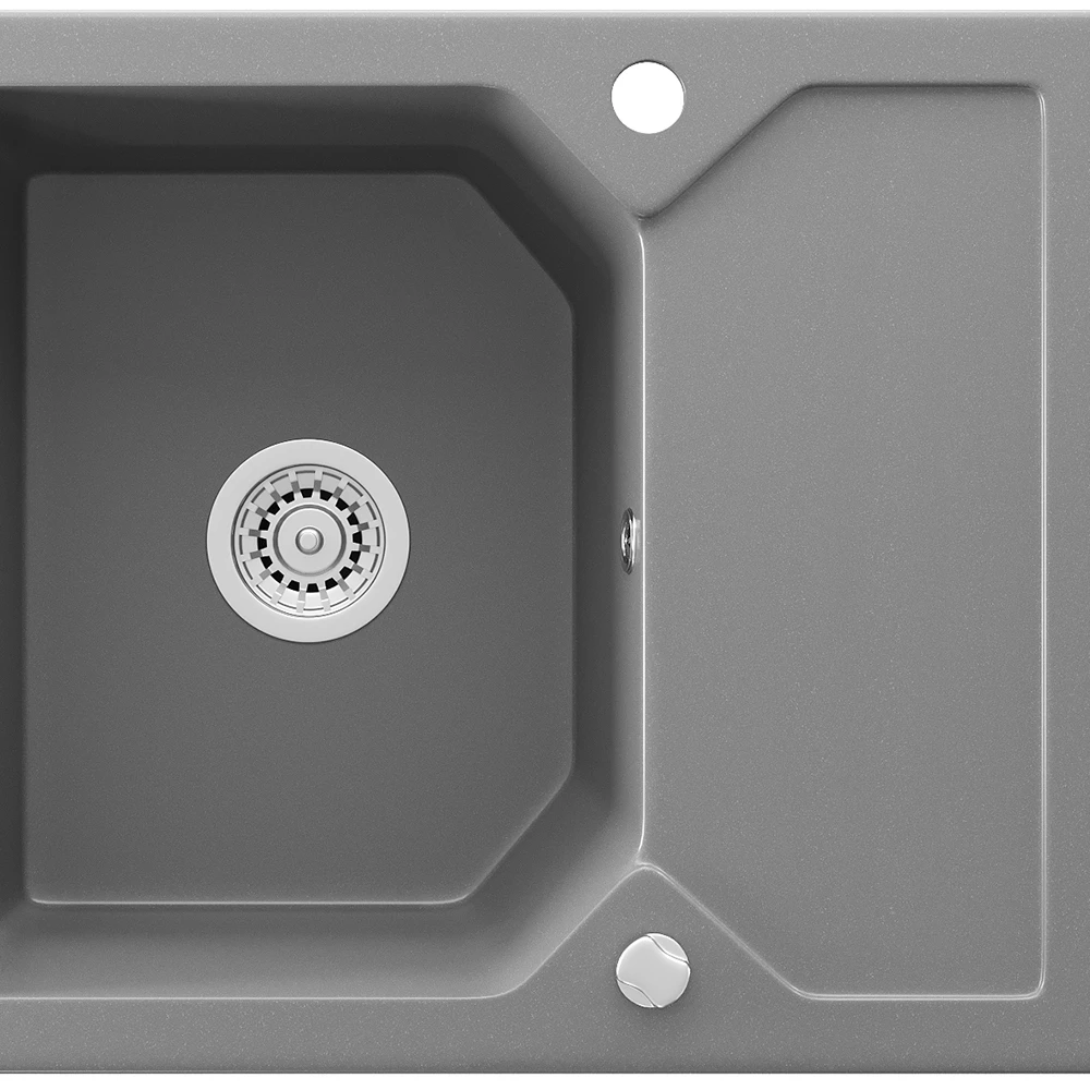 Spülbecken "ROX" Grau 59 X 50 Cm Mit Trockenplatz Bergström 8 Spülbecken "ROX" Grau 59 X 50 Cm Mit Trockenplatz Bergström – Bild 6