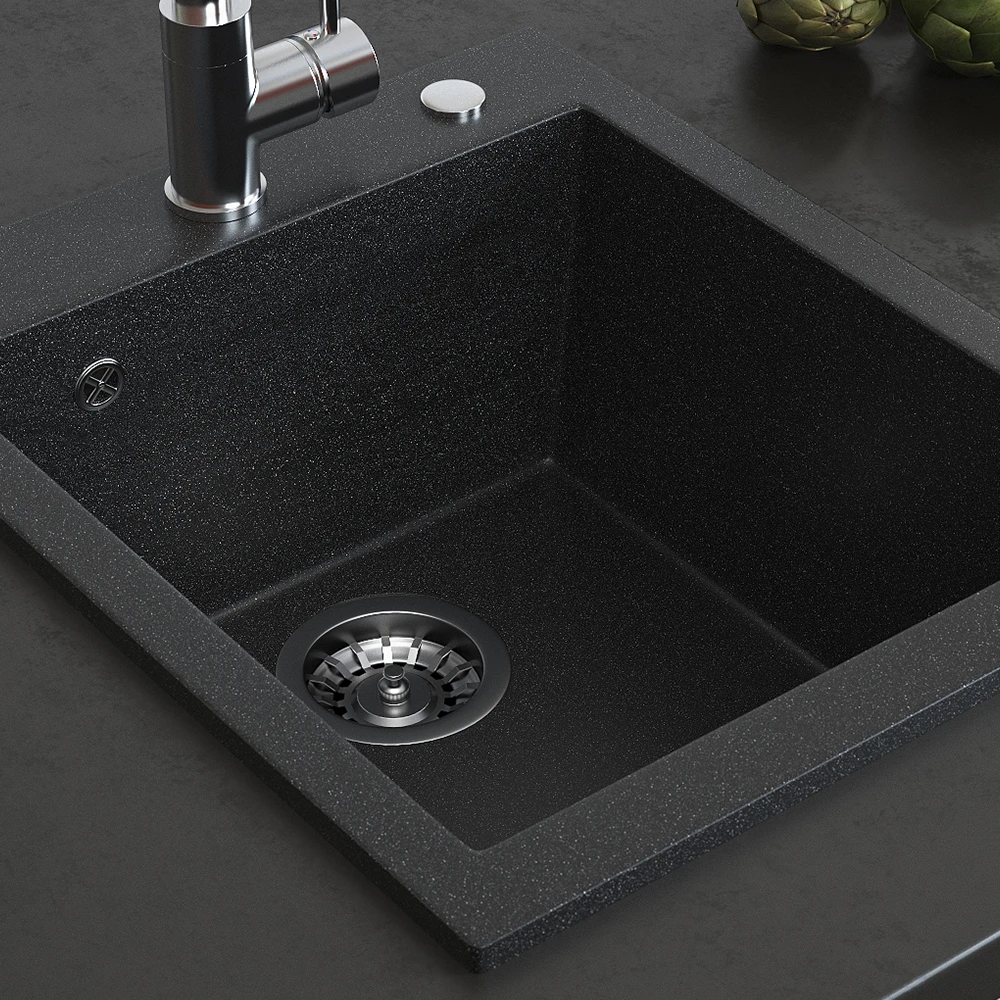 Spülbecken "M8" Schwarz 19.5 X 50 Cm Bergström 7 Spülbecken "M8" Schwarz 19.5 X 50 Cm Bergström – Bild 5