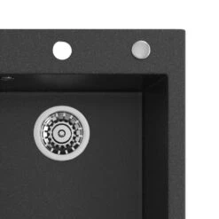 Spülbecken "M8" Schwarz 19.5 X 50 Cm Bergström 14 Spülbecken "M8" Schwarz 19.5 X 50 Cm Bergström -Vicco bs192 06 ol