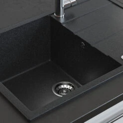 Bergström Spülbecken "M161", Schwarz, 21.8 X 75 Cm -Vicco bs196 05 ol