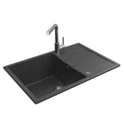 Bergström Spülbecken "M161", Schwarz, 21.8 X 75 Cm -Vicco bs196 07 ol