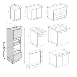 Küchenzeile "R-Line" Weiß Hochglanz/Weiß 300 Cm Mit Hochschrank, Mit Arbeitsplatte Vicco 12 Küchenzeile "R-Line" Weiß Hochglanz/Weiß 300 Cm Mit Hochschrank, Mit Arbeitsplatte Vicco -Vicco m1891 1914 03 ol