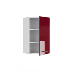 Hängeschrank "Fame-Line" Bordeaux Hochglanz/Weiß 45 Cm Vicco 10 Hängeschrank "Fame-Line" Bordeaux Hochglanz/Weiß 45 Cm Vicco -Vicco mf12 bxhgl 07 ol
