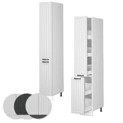 Apothekerschrank "Fame-Line" Weiß 30 Cm Vicco -Vicco mf291 wlh 09 ol