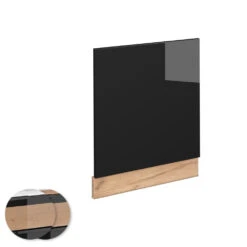 Frontblende "Fame-Line" Schwarz-Eiche Hochglanz/Goldkraft Eiche 60 Cm Ohne Arbeitsplatte Vicco 9 Frontblende "Fame-Line" Schwarz-Eiche Hochglanz/Goldkraft Eiche 60 Cm Ohne Arbeitsplatte Vicco -Vicco mf418 dr gk s eiche 09 ol