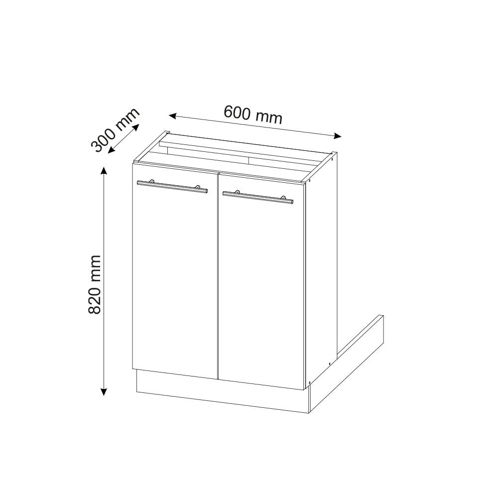 Kücheninsel "Fame-Line" Schwarz-Eiche Hochglanz/Goldkraft Eiche 60 X 81.6 Cm Ohne Arbeitsplatte Vicco 5 Kücheninsel "Fame-Line" Schwarz-Eiche Hochglanz/Goldkraft Eiche 60 X 81.6 Cm Ohne Arbeitsplatte Vicco – Bild 3