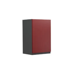 Hängeschrank "R-Line" Rot/Anthrazit 40 Cm J-Shape Vicco