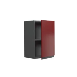 Hängeschrank "R-Line" Rot/Anthrazit 40 Cm J-Shape Vicco -Vicco mm177 ant rjs 07 ol