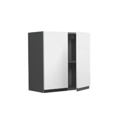 Hängeschrank "R-Line" Weiß/Anthrazit 60 Cm J-Shape Vicco -Vicco mm178 ant wjs 07 ol