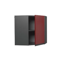 Eckhängeschrank "R-Line" Rot/Anthrazit 57 Cm J-Shape Vicco 11 Eckhängeschrank "R-Line" Rot/Anthrazit 57 Cm J-Shape Vicco -Vicco mm181 ant rjs 07 ol