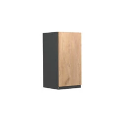 Hängeschrank "R-Line" Goldkraft Eiche/Anthrazit 30 Cm J-Shape Vicco