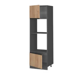 Mikrowellenschrank "R-Line" Goldkraft Eiche/Anthrazit 60 Cm J-Shape Vicco 11 Mikrowellenschrank "R-Line" Goldkraft Eiche/Anthrazit 60 Cm J-Shape Vicco -Vicco mm184 ant gkjs 07 ol