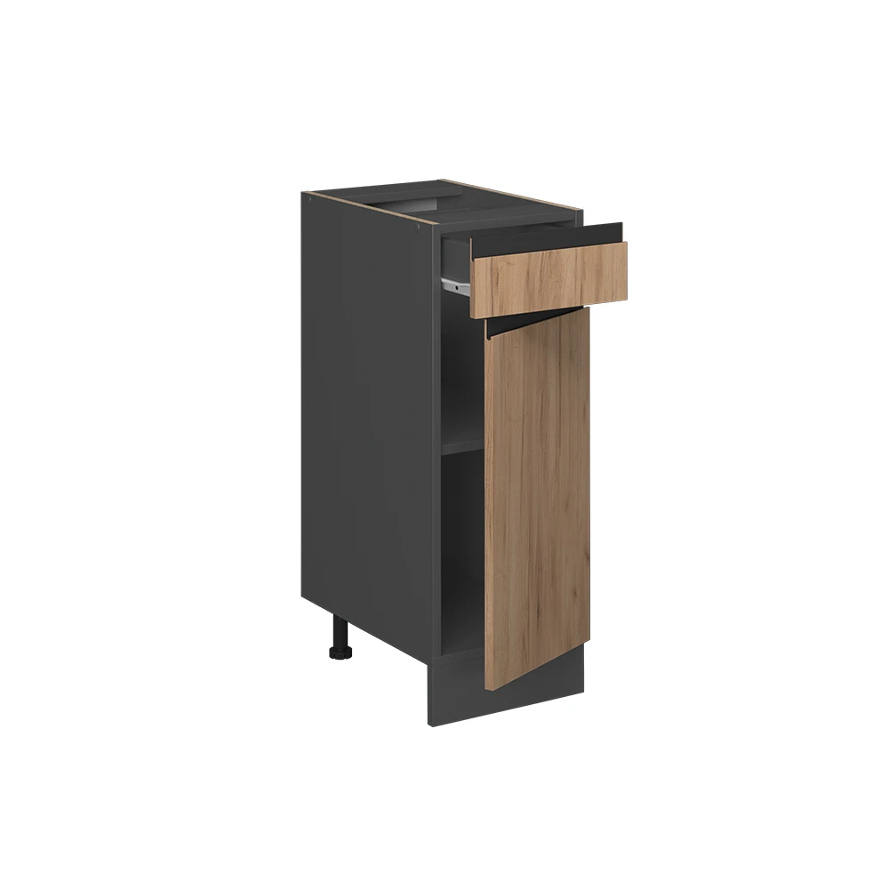 Küchenunterschrank "R-Line" Goldkraft Eiche/Anthrazit 30 Cm J-Shape, Ohne Arbeitsplatte Vicco 6 Küchenunterschrank "R-Line" Goldkraft Eiche/Anthrazit 30 Cm J-Shape, Ohne Arbeitsplatte Vicco – Bild 4