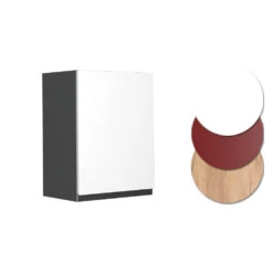 Hängeschrank "R-Line" Weiß/Anthrazit 45 Cm J-Shape Vicco -Vicco mm276 ant wjs 09 ol