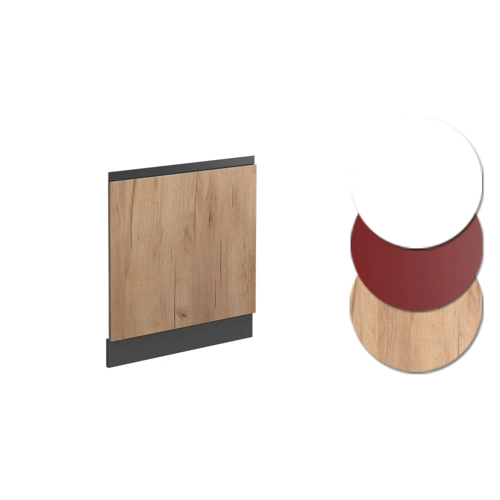 Frontblende "R-Line" Goldkraft Eiche/Anthrazit 60 Cm J-Shape, Ohne Arbeitsplatte Vicco 7 Frontblende "R-Line" Goldkraft Eiche/Anthrazit 60 Cm J-Shape, Ohne Arbeitsplatte Vicco – Bild 5